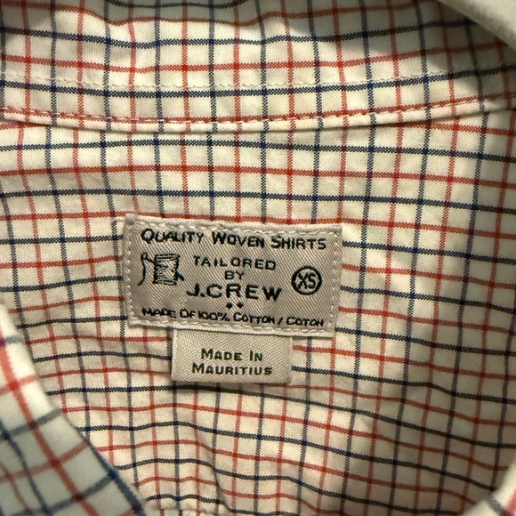 J. Crew Men's Checkered Button Down Shirt - Picture 3 of 4